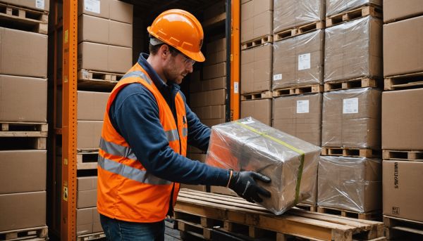 Sécuriser le chargement dans le camion avec des sangles pro